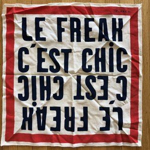 Clare V. cream bandana / scarf